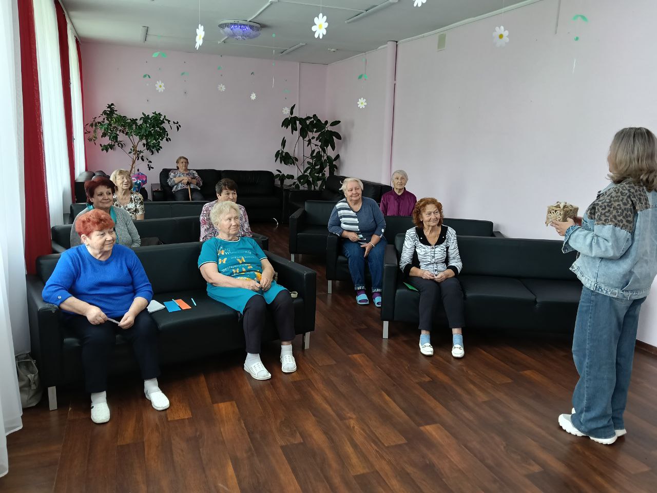 Занятие с психологом