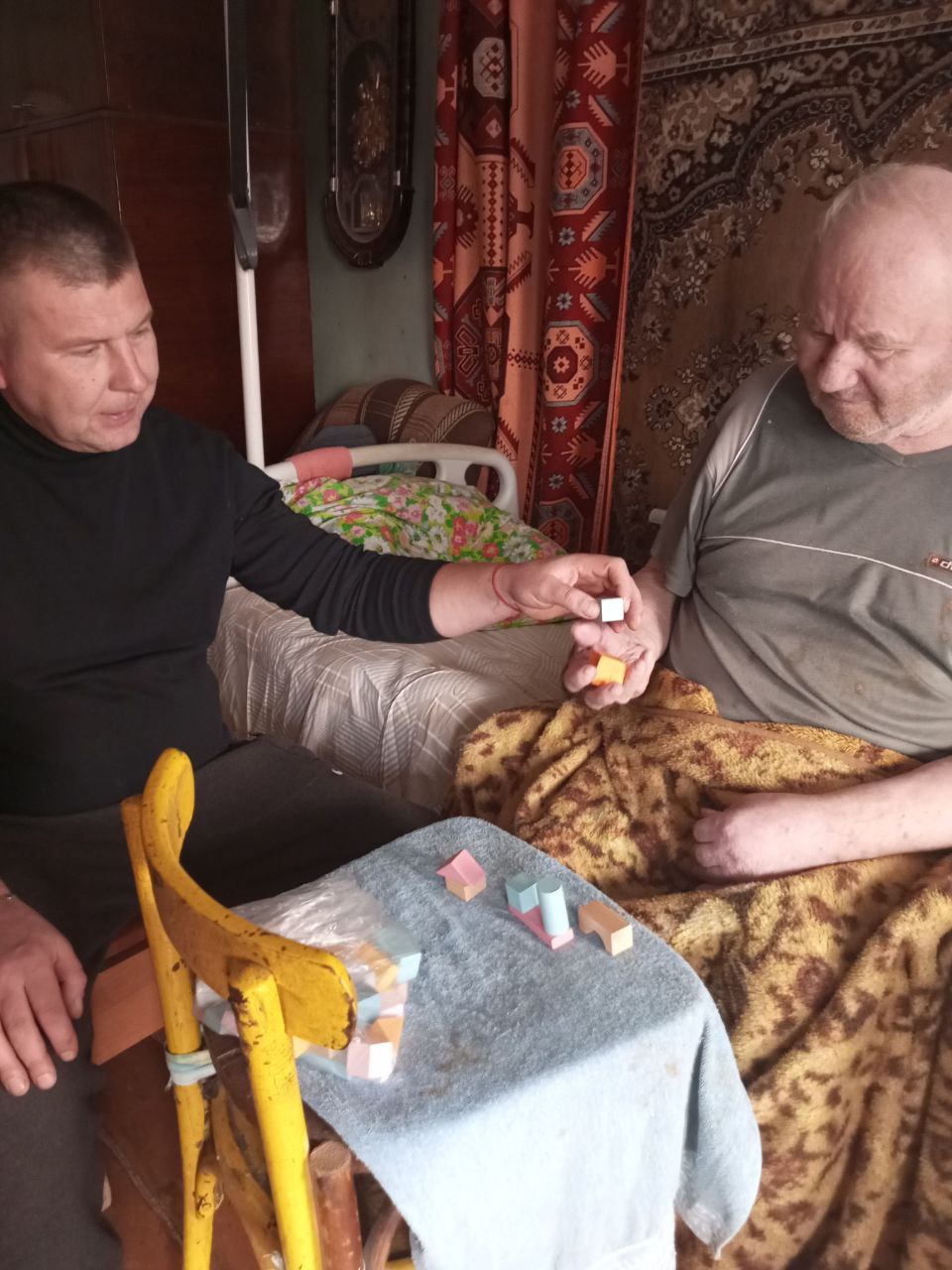 Занятия с обслуживаемыми